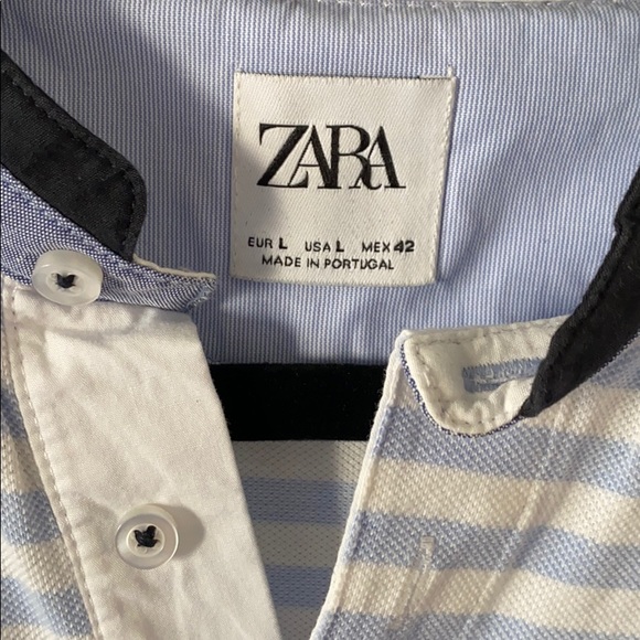 Zara polo shirt size large - Picture 2 of 2